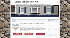 Desktop Screenshot of coastalcpr.com